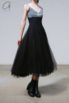 Marc Le Bihan two-piece dress 2169 BLM-2169-HEIBAI black and white